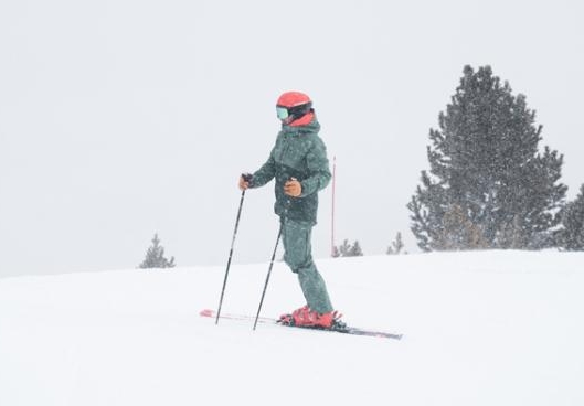 ESQUIADOR EN LA NIEVE