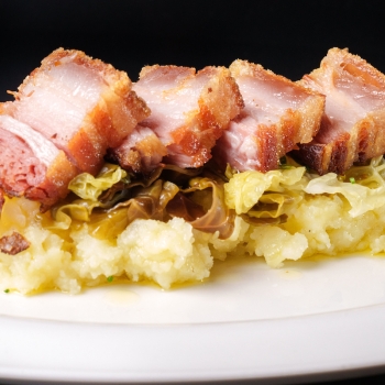 Trinxat fresc d’estiu amb rosta cruixent